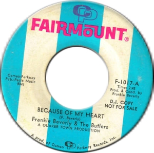 Frankie Beverly - Because Of My Heart - Fairmount
